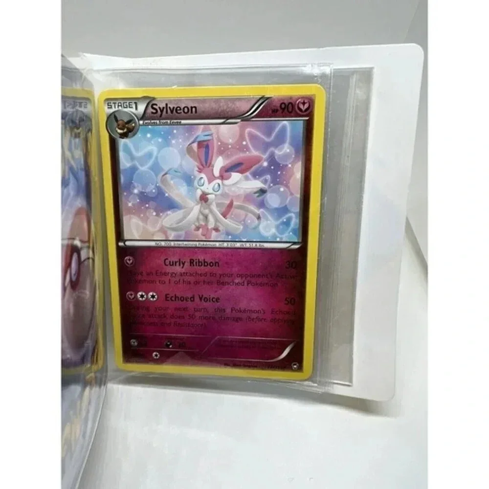 2016 Pokemon TCG: XY-Steam Siege Mini Collector's Album with Mix Lot Of 17 Cards